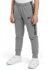 Kids' Taped Joggers Trouser - White - Smgarment's